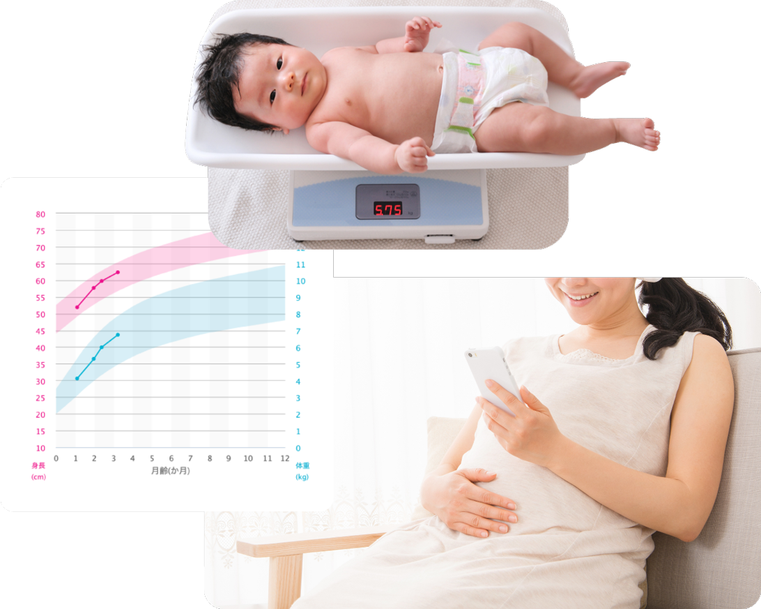 お子さまの成長記録
